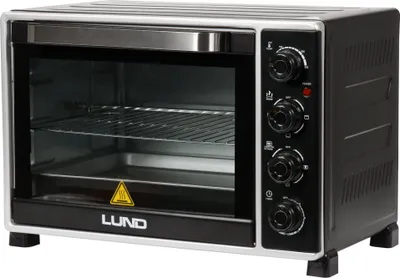 Produktbild von Elektrobackofen 38 Liter 2000W mit Umluft, Drehspieß, Timer und 230°C, 52x35,5x36 cm
