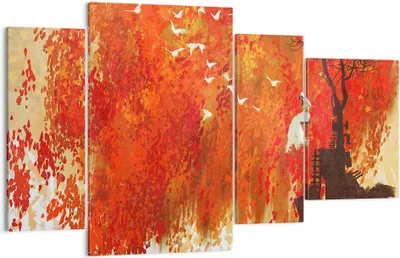 Produktbild von Bild auf Leinwand - Leinwandbild - Frau Abstraktion - 120x70cm - Wand Bild - Wanddeko - Wandbilder - Leinwanddruck - Bilder - Kunstdruck - Wanddekoration - Leinwand bilder - Wandkunst - DL120x70-3836