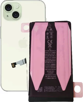 Produktbild von Akku für Apple iPhone 15 3520mAh wiederbeschreibbar OHNE KOMMUNIKATION