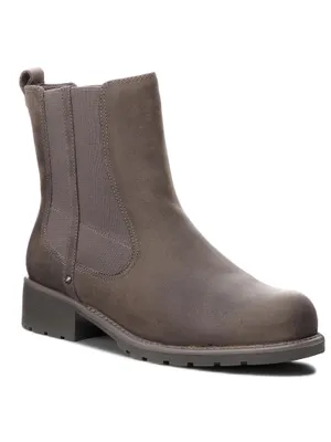 Zdjęcie produktu dla CLARKS Damskie ocieplane buty wsuwane Orinoco Hot szary 36
