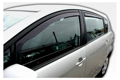 Produktbild von Windabweiser für Corolla Verso 2004-2009, Heko Regenabweiser, getönt, 4-teilig, vorne, hinten, aerodynamisch