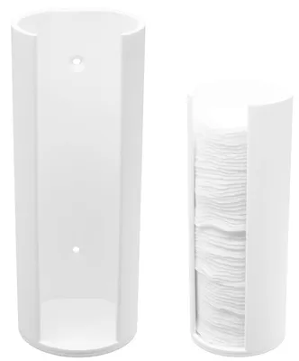 Produktbild von Wattepadspender Wandhalter Wattepads Wandmontage Tischständer Aufbewahrung