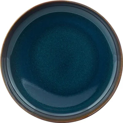 Immagine prodotto di like. by Villeroy & Boch – Crafted Denim Tiefer Teller 218 mm, 450 ml – Premium Porcelain – Art.-Nr. 1951682700 – EAN 4003686397668 – Vorteilset 2 Stück – inkl. 4 Edelstahl-Trinkhalme