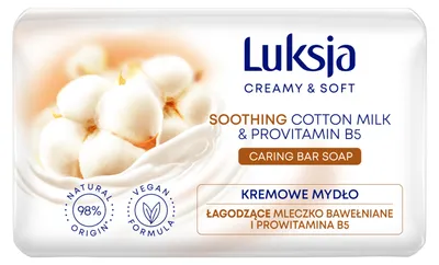 Immagine prodotto di Sapone Luxja 90g Crema di cotone e provitamina B5
