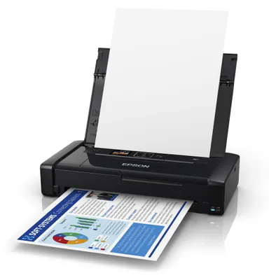 Obrázok produktu pre Epson WorkForce WF-110W, Farba, 5760 x 1440 DPI, 2, A4, 14 str. za minútu, LCD