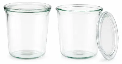Productafbeelding van APS 82347 APS Einmachgläser mit Deckel transparent 0,58 l, 2 St.