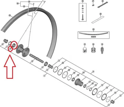 Produktbild von SHIMANO gedichtetes Patronenlager f. FH-M8210-B 15x28x7 mm - präziser, langle...