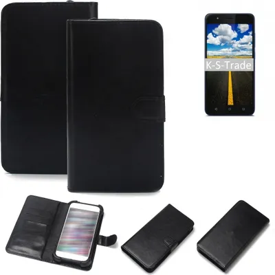 Produktbild von K-S-Trade Handyhülle Schutzhülle kompatibel mit Gigaset GS270 Plus Handy Schutz Hülle Handyhülle Bumper schwarz 1x