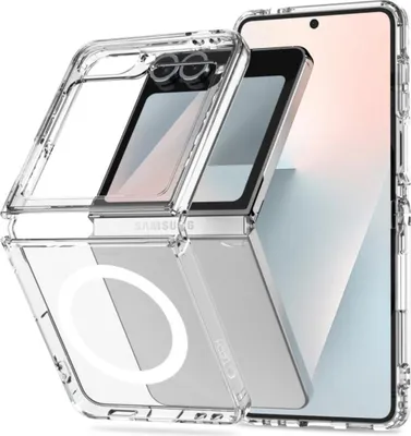 Image de Tech-Protect Flexair Hybrid MagSafe Samsung Galaxy Z Flip 6 / 7 FE Transparent