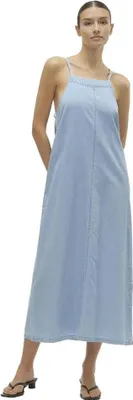 Produktbild von Vero Moda Adelyn ärmelloses Langes Kleid Blau L Damen Blau L
