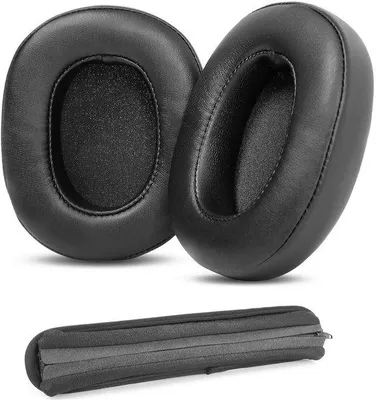 Productafbeelding van Vervangende Oorkussens en Hoofdband voor Headphones met Kunstleer