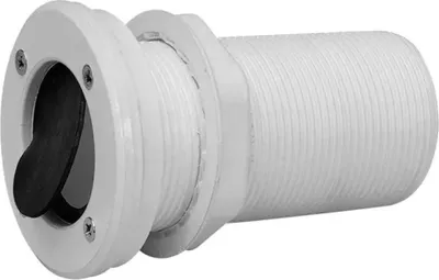 Produktbild von Nuova Rade Durchlassverschraubung Mit Rückschlagventilverlängerung Weiß 116 x 75 mm Weiß 116 x 75 mm