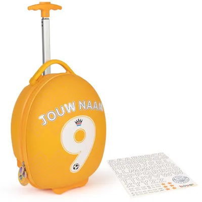 Produktbild von Kindertrolley mit Fußballthema und Persönlichen Aufklebern