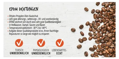 Produktbild von Dichtungen Dichtungssatz passend für La Pavoni Europiccola Professional 6-teilig