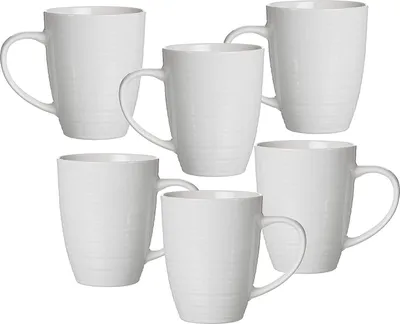 Produktbild von Ritzenhoff & Breker Kaffeebecher "SUOMI" cremeweiß 0,31 l spülmaschinenfest 6 Stück
