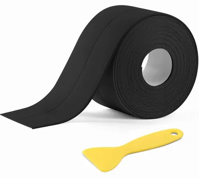 Produktbild von Selbstklebendes Dichtungsband schwarz wasserdicht Küche Bad