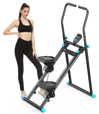 Image de Stepper - Marchepied - Appareil de marche - Simulateur d'escalier - Mini stepper - Compact, pliable