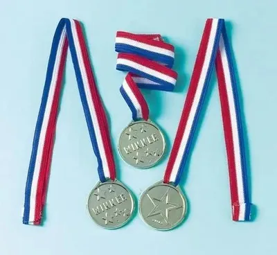 Immagine prodotto di Medaglia in plastica 10,5 x 4,4 cm - Amscan