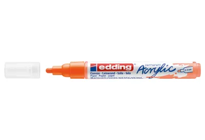 Produktbild von Edding 5100 Acrylmarker Medium, Orange, Orange, Medium, 2 mm, 3 mm, Tinte auf Wasserbasis
