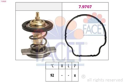 Produktbild von FACET Thermostat Kühlmittel 92°C passend für MERCEDES-BENZ E-Klasse Limousine (W212) E-Klasse T-modell (S212) VIANO (W639) E-Klasse Limousine (W213)
