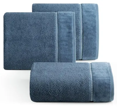 Zdjęcie produktu dla Eurofirany 424721, 50 x 90 cm, Bawełna, Poliester, Niebieski, 1 szt.