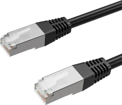 Produktbild von Patchkabel cat 6 S/FTP PIMF Halogenfrei schwarz 3m