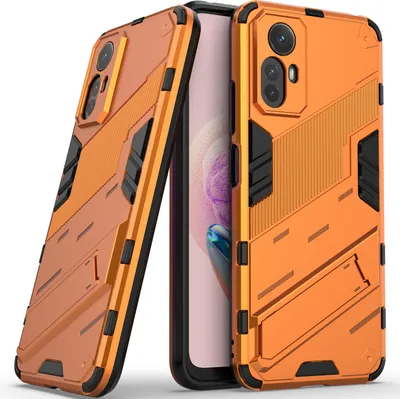 Produktbild von Armor Hülle für Xiaomi Redmi Note 12S 4G, Hybrid PC TPU Bumper Stoßfestes Schutzhülle mit Standfunktion Weiß