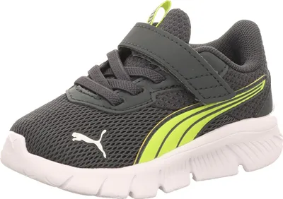 Produktbild von Puma Kinder-Jungen-Sneaker-Slipper-Klettschuh FlexFocus Modern AC+ Inf Grau-Mehrfarbig-Weiß, Farbe:grau, EU Größe:24