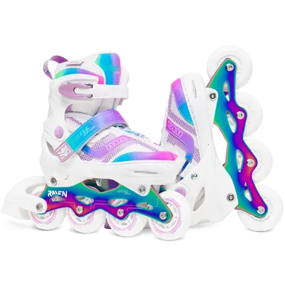 Produktbild von Inlineskates Inliner Raven Drill White/Neo Chrome 34-37