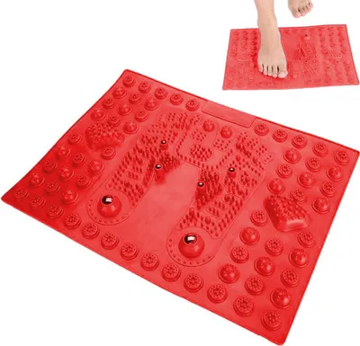 Produktbild von Fußmassage-Pad, Akupressur Shiatsu Fussreflexzonenmassage Fußmassage mit Magnet zum Entspannen von Druck und Fußbeinschmerzen Geeignet für Männer und Frauen im Gesundheitswesen