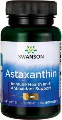 Productafbeelding van Swanson Dietary supplements Astaxanthin 60, BI7569