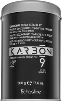 Produktbild von Echosline Karbon 9 Dust-Free Bleaching Powder with Charcoal Puder zur Haaraufhellung 500 g