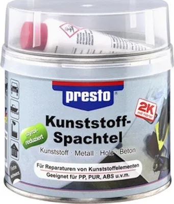 Produktbild von Presto Kunststoffspachtel Sehr Gute Haftung Polyesterspachtel 1000g