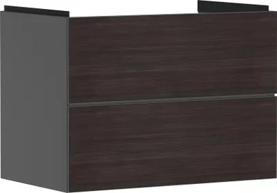 Produktbild von hansgrohe Xevolos E Waschtischunterschrank, 2 Schubkästen, SoftClose, 780x475x555mm, für den Waschtisch, 54180730