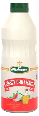 Zdjęcie produktu dla Oliehoorn Crispy Chili Oil Majonez 900g - Pikantny, chrupiący majonez