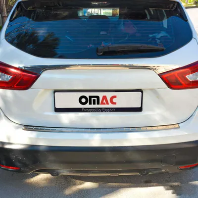 Obrázok produktu pre Ochrana nárazníka pre Nissan Qashqai 2017-2021 nerezová oceľ strieborná