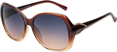 Produktbild von Damen Sonnenbrille Designer UVCE Protection Modern Urlaub Sommer Strand 30479 Braun