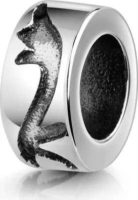Produktbild von MATERIA by Matthias Wagner Bead Spacer Zwischenelement Zweig 925 Silber antik für Beads Armband 1333