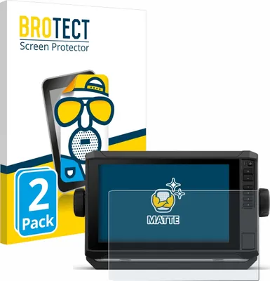 Produktbild von 2x BROTECT Schutzfolie für Garmin ECHOMAP UHD2 9" Displayschutz Displayschutzfolie Folie Matt Entspiegelungsfolie