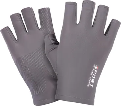 Produktbild von Halbfingerhandschuhe aus Eisseide für Damen und Herren – ideal zum Reiten, für Fitness und Freizeit. Hochelastisch, komfortabel und mit Sonnenschutz.
