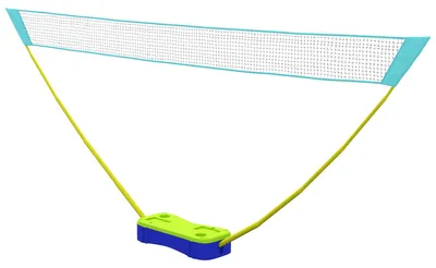 Productafbeelding van SPORTNOW 2-in-1 badmintonnet, volleybalnet met standaard, volleybalnet