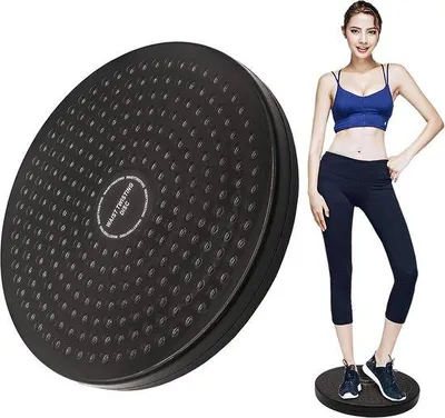 Produktbild von Famanu Balanceboard für Taille Training und Aerobe Fitness - Antirutsch Übungsdisc