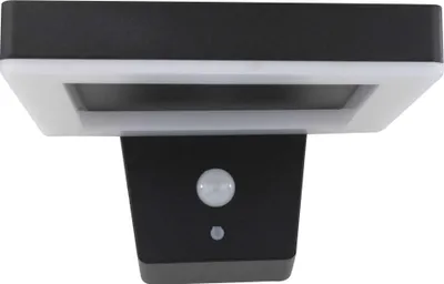 Image de REV LED Solar Wandleuchte Square schwarz