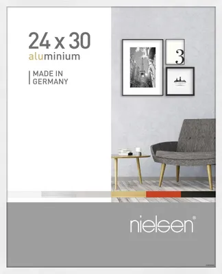 Image de Cadre en aluminium Nielsen Pixel 24 x 30 cm, blanc brillant