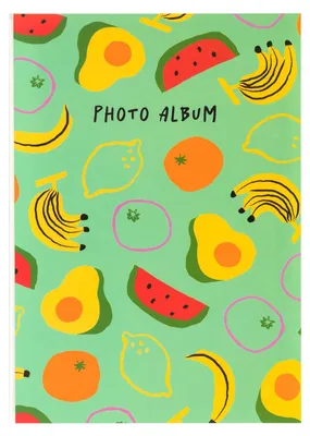 Immagine prodotto di Erik Editores Fruits 36 tasche 10x15 cm Album fotografico morbido verde verde taglia unica