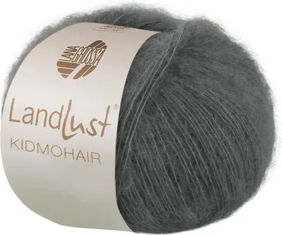 Produktbild von Lana Grossa - Landlust Kidmohair  0018 dunkelgrau
