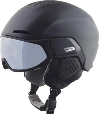Produktbild von Alpina Alto Q-Lite Visier Skihelm Snowboardhelm black matt A9236 : 51 - 55 cm Grösse - Helme: 51 - 55 cm