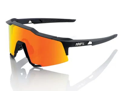 Produktbild von 100% SPEEDLAB Fahrradsonnenbrille - SPEEDCRAFT - Grau/Orange