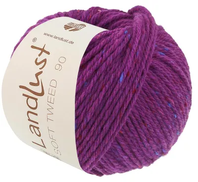 Produktbild von Lana Grossa - Landlust Soft Tweed 90 0033 violett meliert