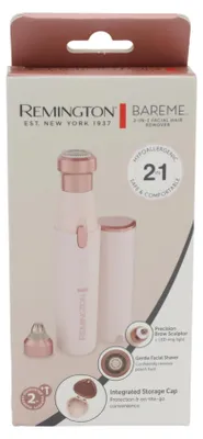 Produktbild von Remington WFS200 BareMe 2in1 Gesichtshaar Rasierer & Augenbrauentrimmer